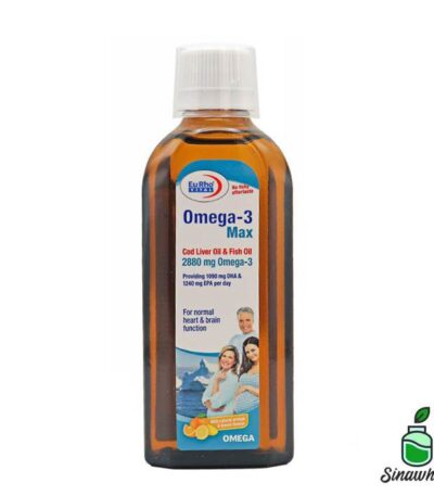امگا 3 مکس 2880 میلی گرمی یوروویتال