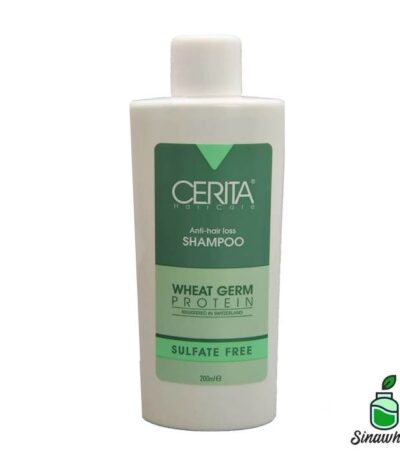 شامپو ضد ریزش جوانه گندم بدون سولفات سریتا