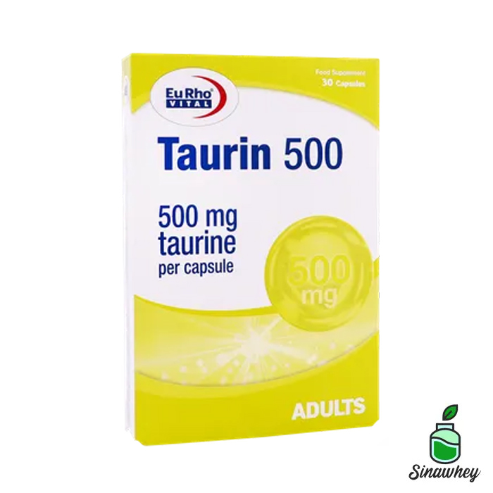 تائورین 500 میلی گرم یوروویتال