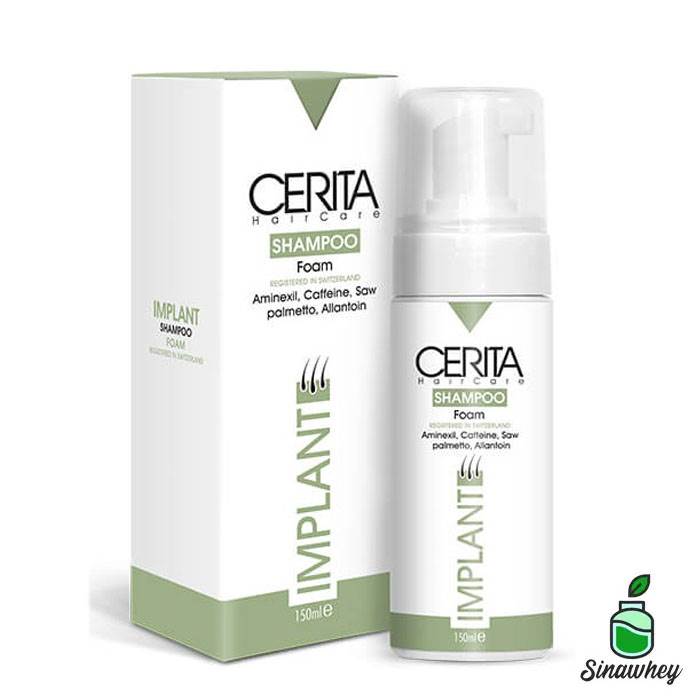 شامپو فوم ایمپلنت سریتا