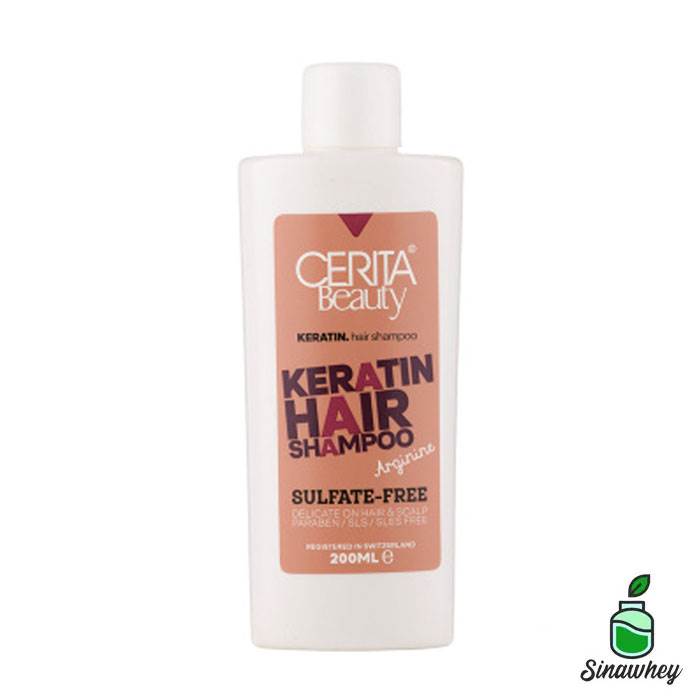 شامپو موی کراتینه فاقد سولفات سریتا