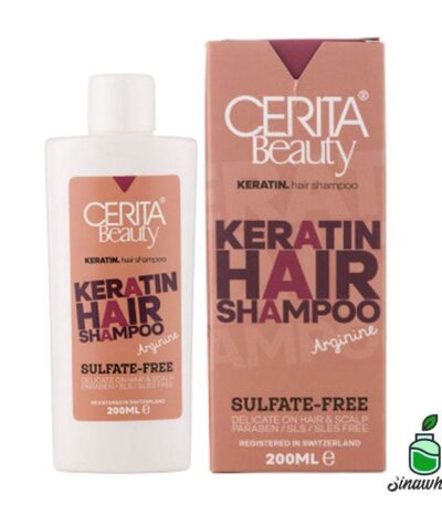 شامپو موی کراتینه فاقد سولفات سریتا